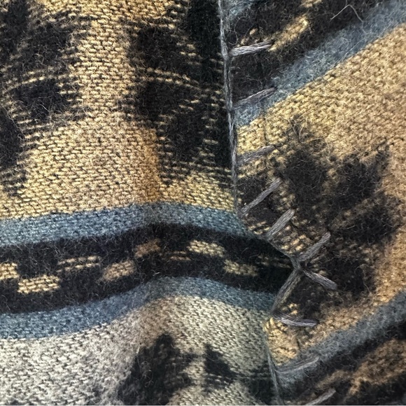 Christopher & Banks Wool Blend Patterned Women's Blazer‎ Jacket size Large - Picture 6 of 15